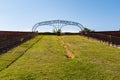 Gate to Jefferson Memorial Park at Fort Monroe